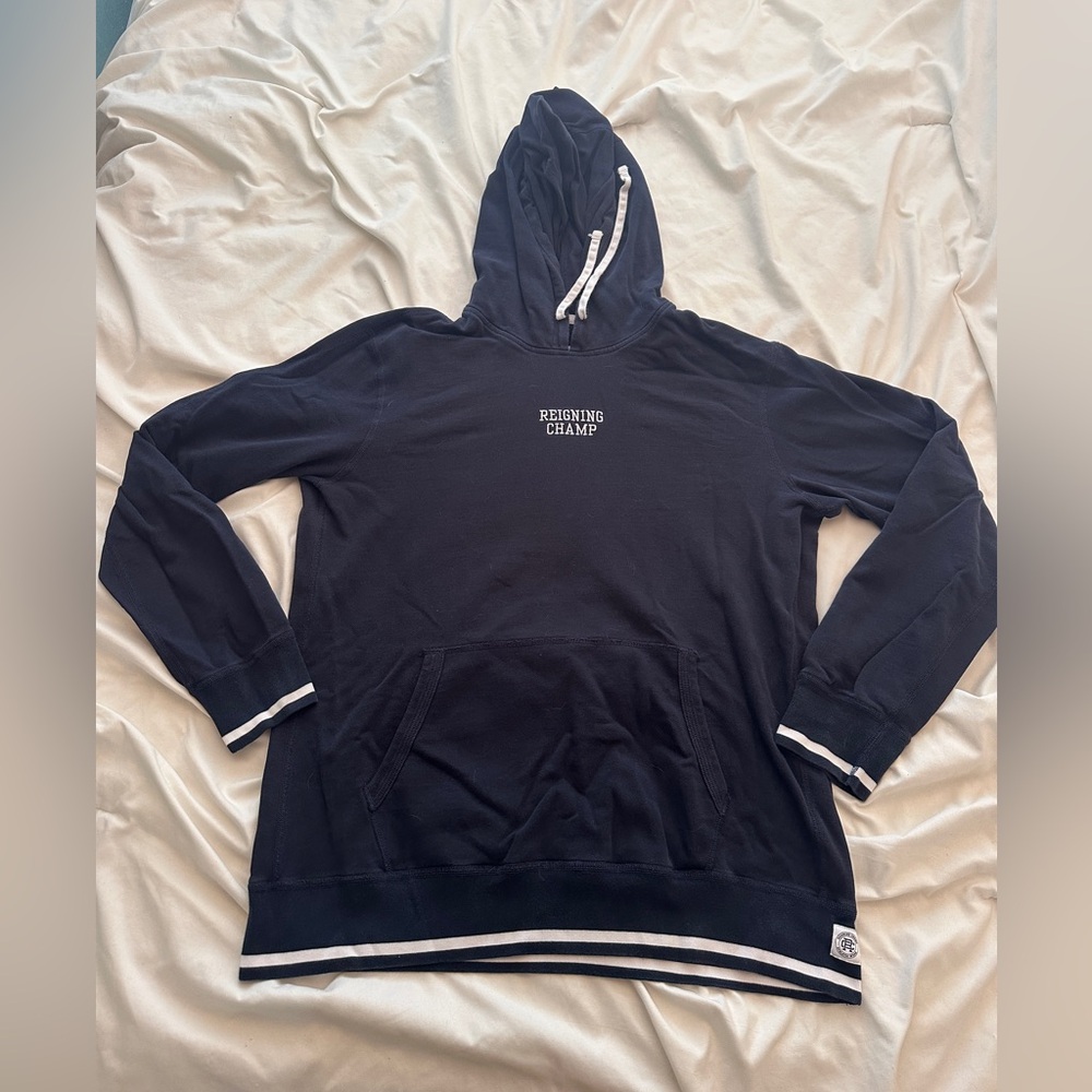 Reigning Champ Men's Dark Blue Hoodie